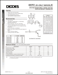 Click here to download DDTC113TE_1 Datasheet