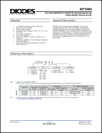 Click here to download AP1084D25L-U Datasheet