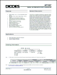 Click here to download AP1507-33D5L-13 Datasheet