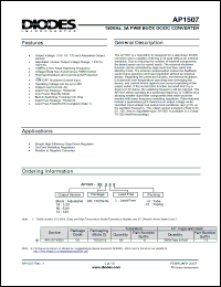 Click here to download AP1507-50D5L-13 Datasheet