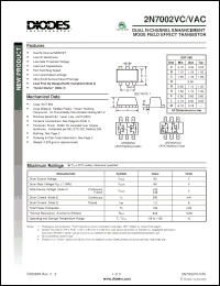 Click here to download 2N7002VC-7 Datasheet