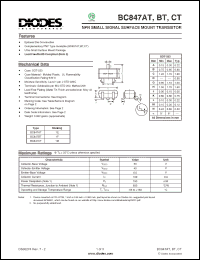 Click here to download BC847CT-7-F Datasheet