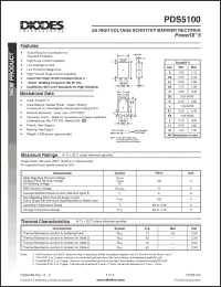 Click here to download PDS5100-13 Datasheet