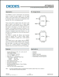 Click here to download APX803-40SR Datasheet
