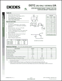 Click here to download DDTC114GUA-7-F Datasheet