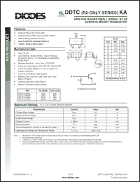 Click here to download DDTC124GKA-7-F Datasheet