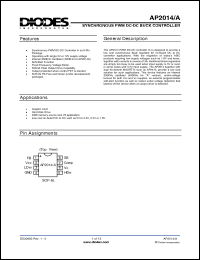 Click here to download AP2014ASMG-13 Datasheet