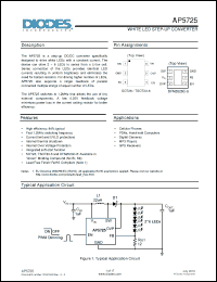 Click here to download AP5725WG-7 Datasheet