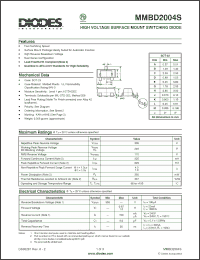 Click here to download MMBD2004S_1 Datasheet