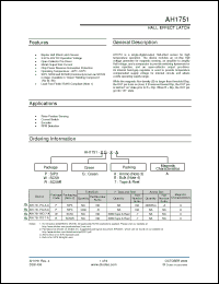 Click here to download AH1751-PG-B-A Datasheet