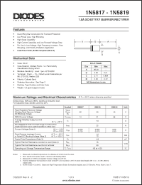 Click here to download 1N5819-T Datasheet