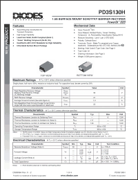 Click here to download PD3S130H Datasheet