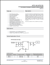Click here to download AP2155MPG-13 Datasheet