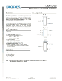 Click here to download TL431AW5-7 Datasheet