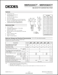 Click here to download MBR2030CT_1 Datasheet