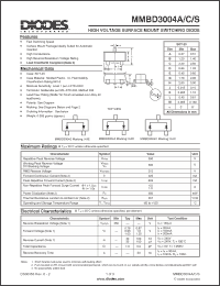 Click here to download MMBD3004A-7-F Datasheet