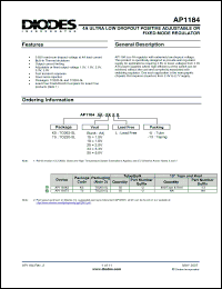 Click here to download AP1184_07 Datasheet