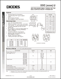 Click here to download DDC114TU-7 Datasheet