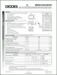 Click here to download MMBD3004BRM Datasheet