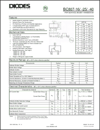 Click here to download BC807-16-7-F Datasheet