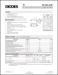 Click here to download B130LAW-7-F Datasheet