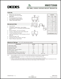 Click here to download MMST3906_1 Datasheet