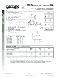 Click here to download DDTA125TKA-7-F Datasheet