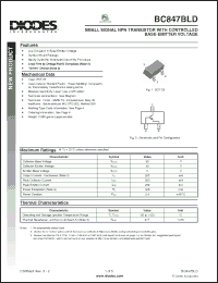 Click here to download BC847BLD-7 Datasheet