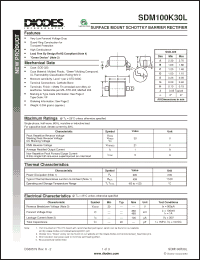 Click here to download SDM100K30L-7-F Datasheet