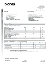 Click here to download SBR40150CT Datasheet