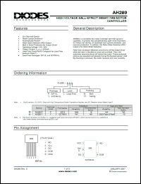 Click here to download AH289-PL-13 Datasheet