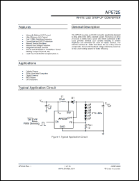 Click here to download AP5725FDCG-7 Datasheet