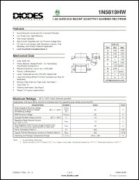 Click here to download 1N5819HW_1 Datasheet