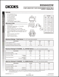 Click here to download BSS8402DW_1 Datasheet