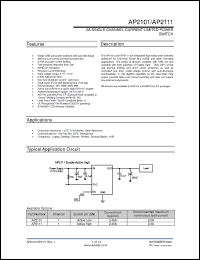 Click here to download AP2101 Datasheet