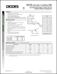 Click here to download DDTA144GCA-7-F Datasheet