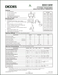 Click here to download BSS138W-7-F Datasheet