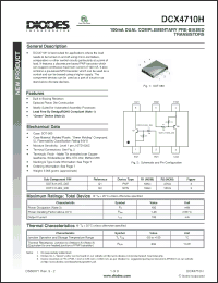 Click here to download DCX4710H Datasheet