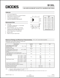 Click here to download B130L-13-F Datasheet
