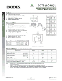 Click here to download DDTB122TU-7-F Datasheet