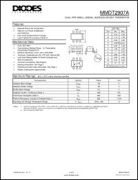 Click here to download MMDT2907A-7-F Datasheet