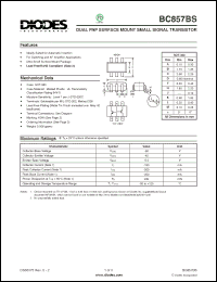 Click here to download BC857BS-7-F Datasheet