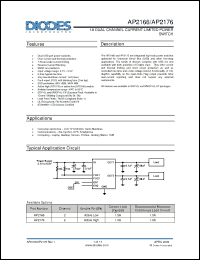 Click here to download AP2166SG-13 Datasheet