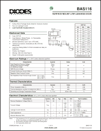 Click here to download BAS116_1 Datasheet
