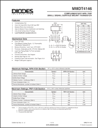 Click here to download MMDT4146-7-F Datasheet