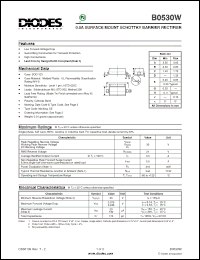 Click here to download B0530W_1 Datasheet