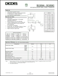 Click here to download BC856A_ Datasheet