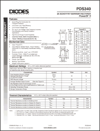 Click here to download PDS340-13 Datasheet