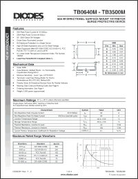 Click here to download TB0640M-13-F Datasheet