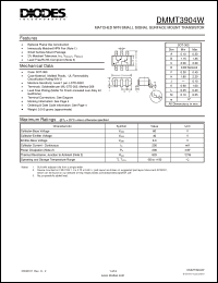 Click here to download DMMT3904W_1 Datasheet